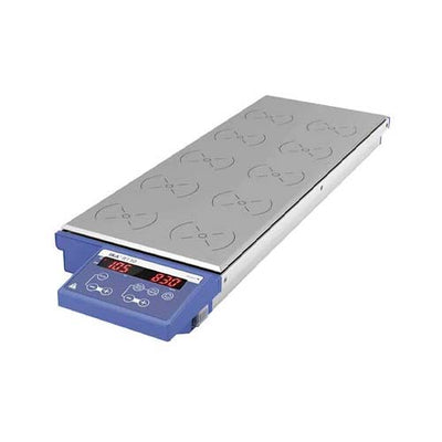 56107.  AGITADOR MAGNETICO DIGITAL RT 10 C/PLACA CALEFACTORA 0-1000RPM, 115V 50/60HZ - IKA