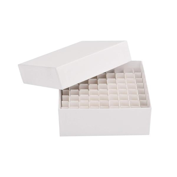 CAJA DE ALMACENAMIENTO P/81 CRIOVIALES 1/1.8ML, 135X135X55MM 369639 - NUNC