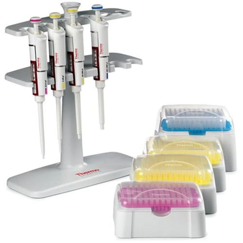 3696. MICROPIPETAS GLP KIT: 2: 0.2-2UL, 2-20UL, 20-200UL, 100-1000UL - FINNPIPETTE