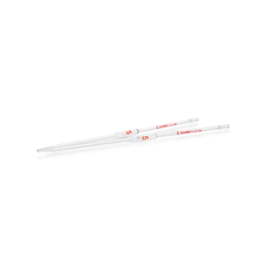 18327. PIPETA VOLUMETRICA DE VIDRIO 6ML CLASE A CODIGO COLOR CERTIFICADO - KIMAX