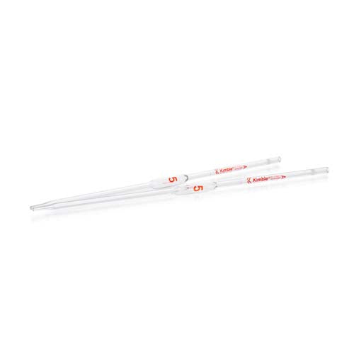 21310. PIPETA VOLUMETRICA DE VIDRIO 8ML CLASE A CODIGO COLOR CERTIFICADO - KIMAX