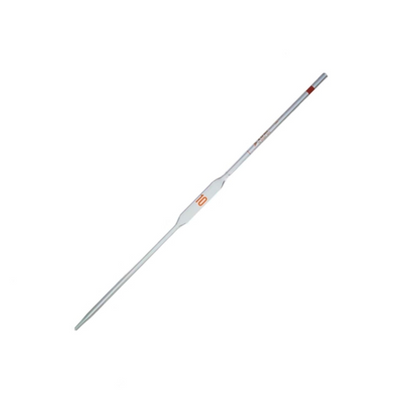 18324. PIPETA VOLUMETRICA DE VIDRIO 2ML CLASE A CODIGO COLOR KIMAX