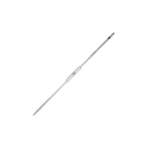 21305. PIPETA VOLUMETRICA DE VIDRIO 6ML CLASE A CODIGO COLOR  - KIMAX