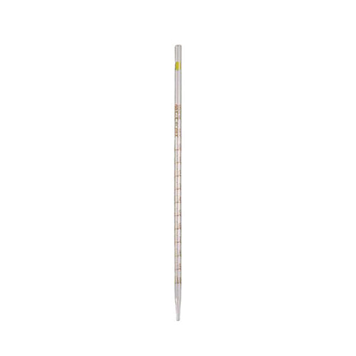 5759. PIPETA GRADUADA DE VIDRIO SEGUN MOHR 25X1/10 CLASE B, BANDA NARANJA NO ESTERIL, REUSABLE KIMAX
