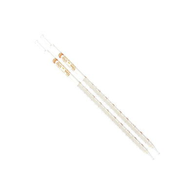 11593.PIPETA SEROLOGICA DE VIDRIO 1X1/10, CODIGO COLOR PAQUETE C/2 PIEZAS - KIMAX
