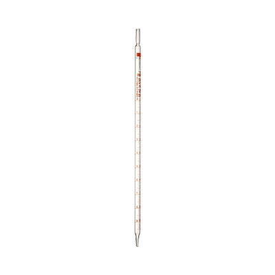 11594.PIPETA SEROLOGICA DE VIDRIO 2X1/10, CODIGO COLOR PAQUETE C/2 PIEZAS - KIMAX