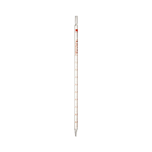 11594.PIPETA SEROLOGICA DE VIDRIO 2X1/10, CODIGO COLOR PAQUETE C/2 PIEZAS - KIMAX