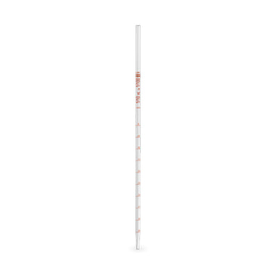 11596.PIPETA SEROLOGICA DE VIDRIO 5X1/10 C/TAPON ALGODON, CODIGO COLOR PAQUETE C/2 PIEZAS - KIMAX