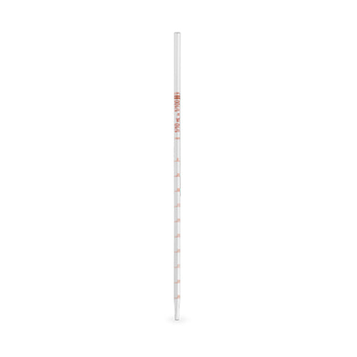11596.PIPETA SEROLOGICA DE VIDRIO 5X1/10 C/TAPON ALGODON, CODIGO COLOR PAQUETE C/2 PIEZAS - KIMAX