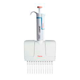 3740. MICROPIPETA MULTICANAL 12 CANALES VOLUMEN VARIABLE 30-300UL F1 NARANJA - FINNPIPETTE