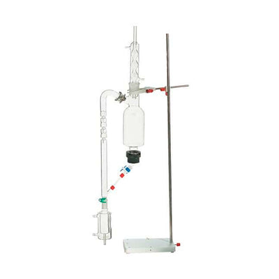 11534.CONDENSADOR DE VIDRIO ALLIHN P/APARATO DE EXTRACCION SOXHLET MEDIANO - PYREX