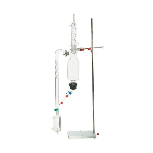 11534.CONDENSADOR DE VIDRIO ALLIHN P/APARATO DE EXTRACCION SOXHLET MEDIANO - PYREX
