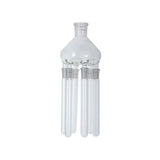 17239. ESCURRIDOR DE VIDRIO TIPO ARAÑA C/6 FUNDAS DE DESTILACION 20ML 24/10  - IKA