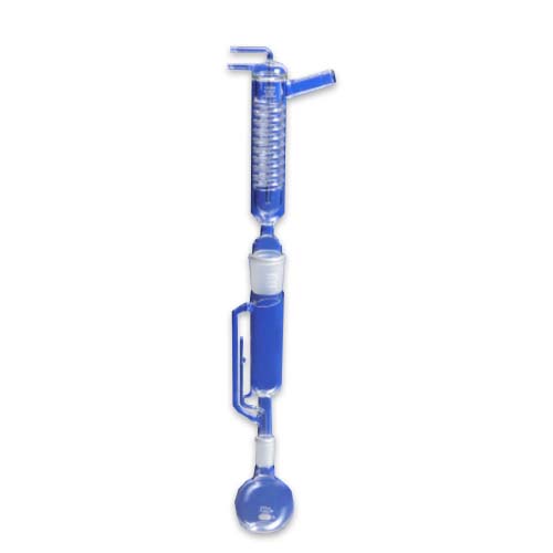 15152. CONDENSADOR DE VIDRIO FRIEDRICHS P/APARATO SOXHLET JUNTA 45/50 - PYREX
