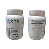 20121. DEXTROSA ANHIDRA USP PLASTICO 500GR PAQUETE C/2 PIEZAS - CTR