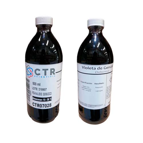51863. VIOLETA DE GENCIANA SOLN 500ML - CTR