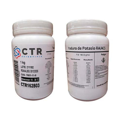 20237. YODURO DE POTASIO RA ACS PLASTICO 1KG - CTR