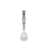 5808. MATRAZ VOLUMETRICO DE VIDRIO 10ML CLASE A LINEA BLANCA C/TAPON ESMERILADO - PYREX