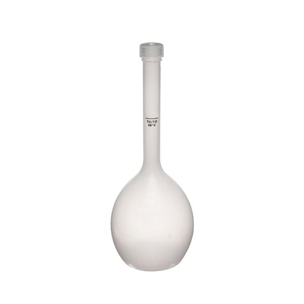 1531. MATRAZ VOLUMETRICO DE POLIPROPILENO 50ML CLASE B AFORADO C/TAPA ROSCA - NALGENE