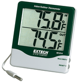 5468. TERMOMETRO DIGITAL C/SONDA, SENSOR DE TEMPERATURA REMOTO Y CABLE ADJUNTO INTERNO - EXTECH