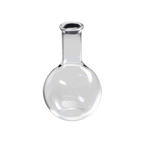 50342. MATRAZ FLORENCIA DE VIDRIO 2LT FORMA REDONDA, FONDO PLANO - PYREX
