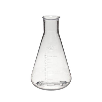 1535. MATRAZ ERLENMEYER DE PLASTICO 125ML GRADUADO NALGENE