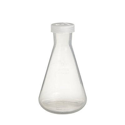 3395. MATRAZ ERLENMEYER DE POLICARBONATO 500ML GRADUADO C/TAPON DE ROSCA PIEZA(S) CON 1 PIEZA(S) NALGENE