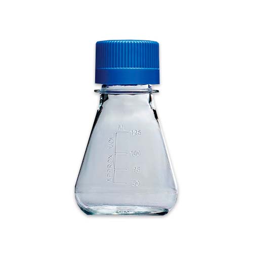 14083. MATRAZ ERLENMEYER DE PETG 125ML ESTERIL, GRADUADO DESECHABLE PAQUETE C/2 PIEZAS - NALGENE