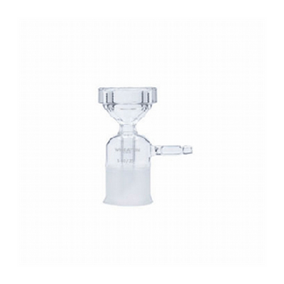 17580. BASE DE VIDRIO C/SOPORTE DE ACERO INOXIDABLE MALLA #120 P/PORTAFILTRO DE VIDRIO 47MM - WHEATON