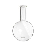 1339. MATRAZ DE EBULLICION DE VIDRIO 1LT FONDO REDONDO CUELLO LARGO - PYREX
