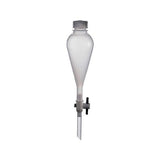 1437. EMBUDO DE SEPARACION DE FEP 250ML FORMA PERA TEFLON C/LLAVE DE TEFLON - NALGENE