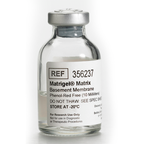 6109. MATRIZ DE MEMBRANA MATRIGEL, LIBRE DE ROJO FENOL Y DE LDEV, 10ML - CORNING