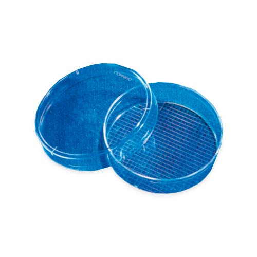 16191. CAJA DE CULTIVO 60X15MM DE POLIESTIRENO CUADRICULADA 2MM, TRATADA TC, ESTERIL PAQUETE C/40 PIEZAS - CORNING