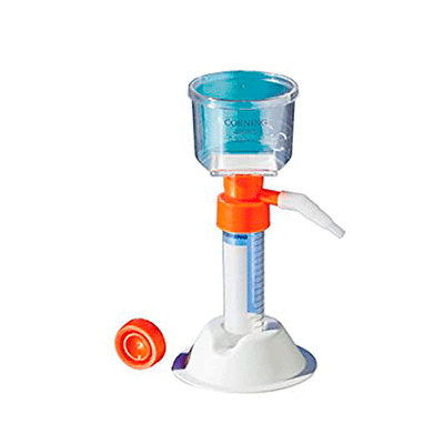 3326. SISTEMA DE FILTRACION 50ML, MEMBRANA ACETATO DE CELULOSA 13.6CM2, 0.22UM ESTERIL C/12 CORNING