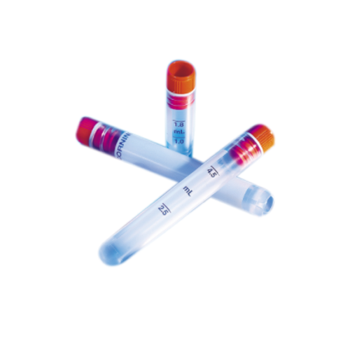 6532. VIAL CRIOGENICO (CRIOVIAL) 2ML POLIPROPILENO FONDO REDONDO - CORNING