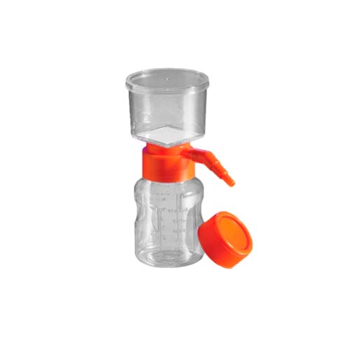 15434. SISTEMA DE FILTRACION 250ML, MEMBRANA NITRATO DE CELULOSA 19.6CM2, 0.22UM ESTERIL C/12 CORNING