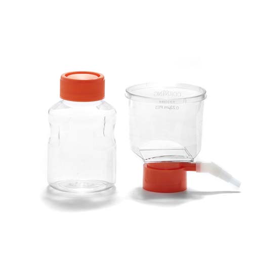 15432. SISTEMA DE FILTRACION 250ML, MEMBRANA ACETATO CELULOSA 19.6CM2, 0.22UM ESTERIL C/12 CORNING