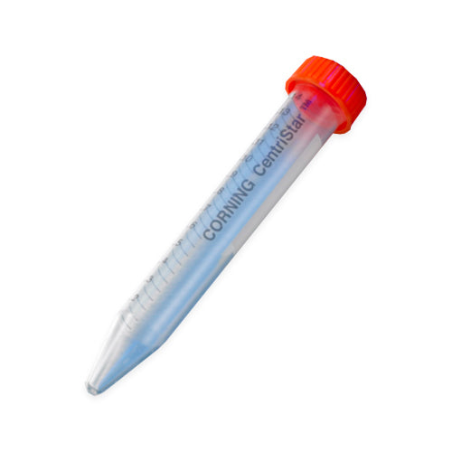 11480.TUBO P/CENTRIFUGA 15ML DE POLIPROPILENO C/TAPA CENTRISTAR PAQUETE C/50 PIEZAS - CORNING