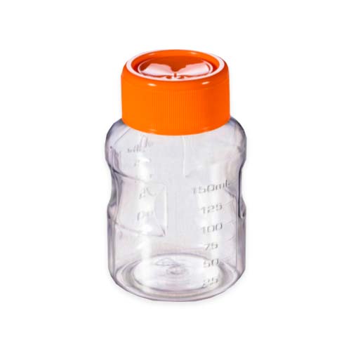 16215. FRASCO POLIESTIRENO 150ML P/ALMACENAMIENTO C/TAPA 45MM, ESTERIL ( 2 PAQUETE C/2 PIEZAS) - CORNING