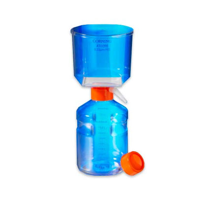 15961. SISTEMA DE FILTRACION 1000ML, MEMBRANA ACETATO DE CELULOSA 54.5CM2, 0.45UM ESTERIL C/12 CORNING
