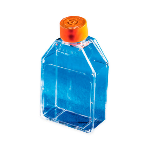 11477.FRASCO P/CULTIVO CELULAR 25CM2, CUELLO ANGULADO C/TAPA VENTILADA PAQUETE C/20 PIEZAS - CORNING