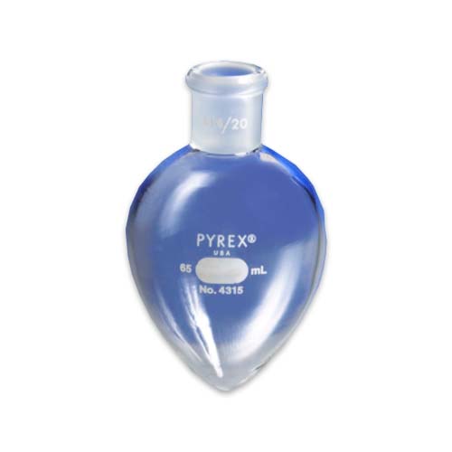 15160. MATRAZ DE EBULLICION DE VIDRIO 100ML FORMA PERA 14/20 - PYREX