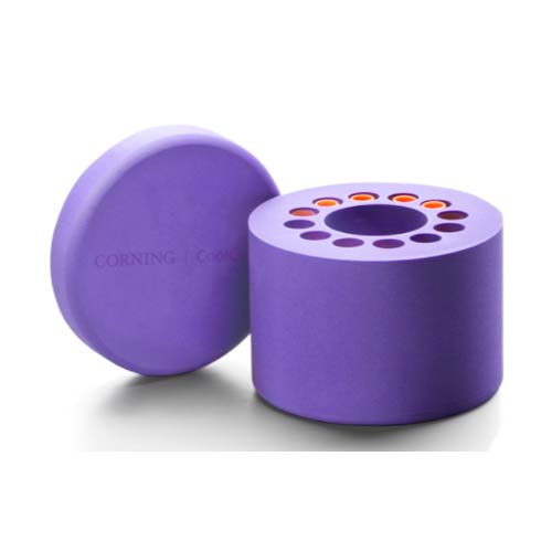 15990. CONTENEDOR DE CONGELACION P/12 VIALES CRIOGENICOS 3.5-5ML COOLCELL LX COLOR MORADO - CORNING