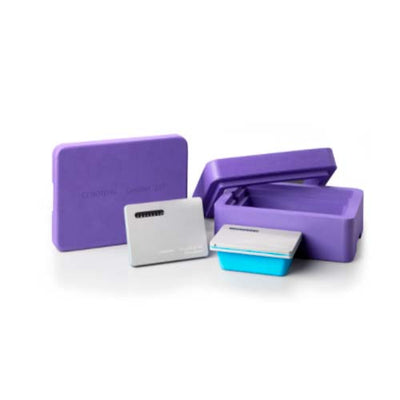 55773. ESTACION DE TRABAJO DE ENFRIAMIENTO/CONGELACION COOLBOX 2XT, DOBLE CAPACIDAD, COLOR MORADO - CORNING
