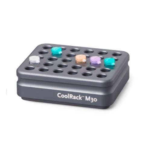 15997. GRADILLA P/30 MICROTUBOS 1.5/2ML, COOLRACK M30 GRIS - CORNING