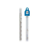 14194. TERMOMETRO DE VIDRIO -20/+110°C DE ALCOHOL LO-TOX AZUL, DIV 1.0, INMERSION PARCIAL, LONGITUD 305MM - BRANNAN