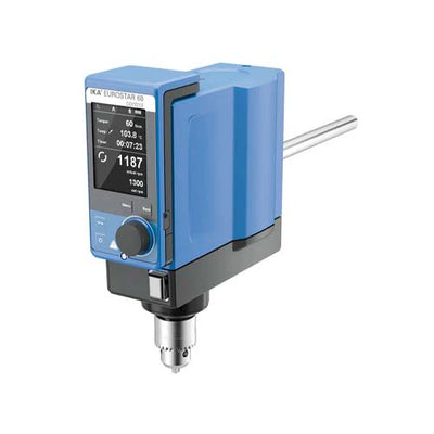 56310. AGITADOR AEREO EUROSTAR 60, CAPACIDAD 40LT, 0/30-2000RPM 115V, 50/60HZ - IKA