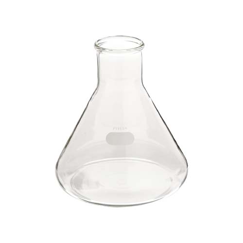 15204. MATRAZ ERLENMEYER DE VIDRIO 2LT P/AGITACION CUELLO DELONG - PYREX