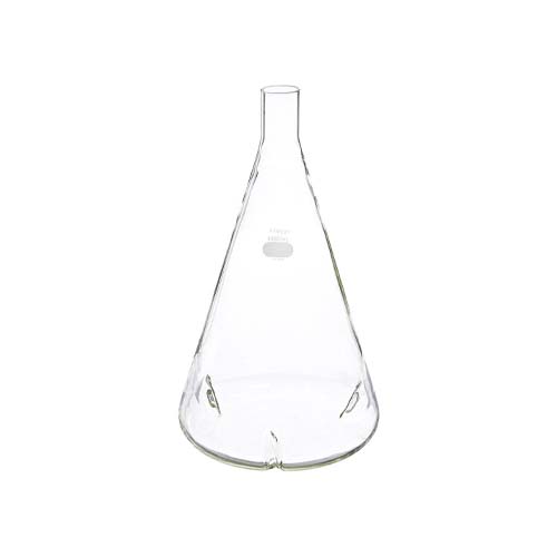 15205. MATRAZ ERLENMEYER DE VIDRIO 4LT P/AGITACION CUELLO DELONG - PYREX