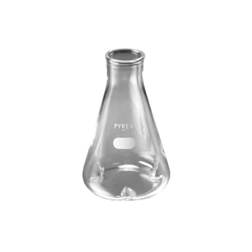 15177. MATRAZ DE VIDRIO 125ML P/AGITADOR C/3 BAFLES BORDE REFORZADO - PYREX